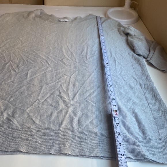 J. Jill Linen Rayon BlendLong Sleeve Crochet Top - Picture 6 of 11